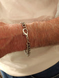 Load image into Gallery viewer, Mens Stainless Steel Cuban Link Chain Bracelet
