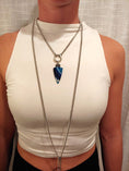 Load image into Gallery viewer, Stainless Steel Arrowhead Choker/Lariat

