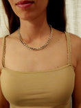 Load image into Gallery viewer, Womens Stainless Steel Cuban Link Choker
